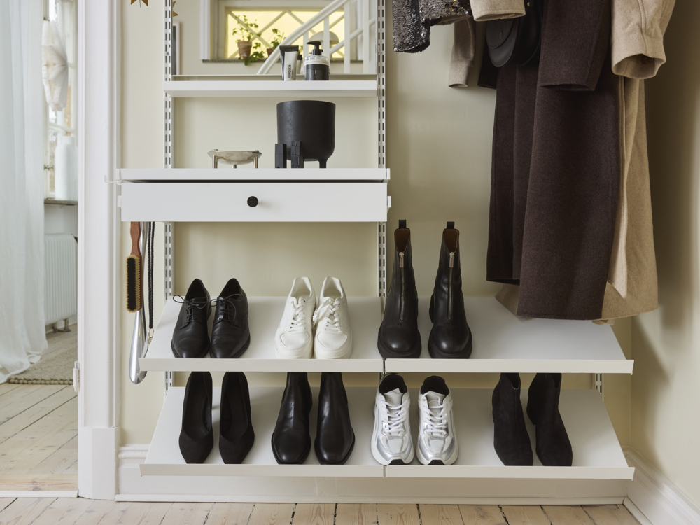 dressing bien rangé elfa